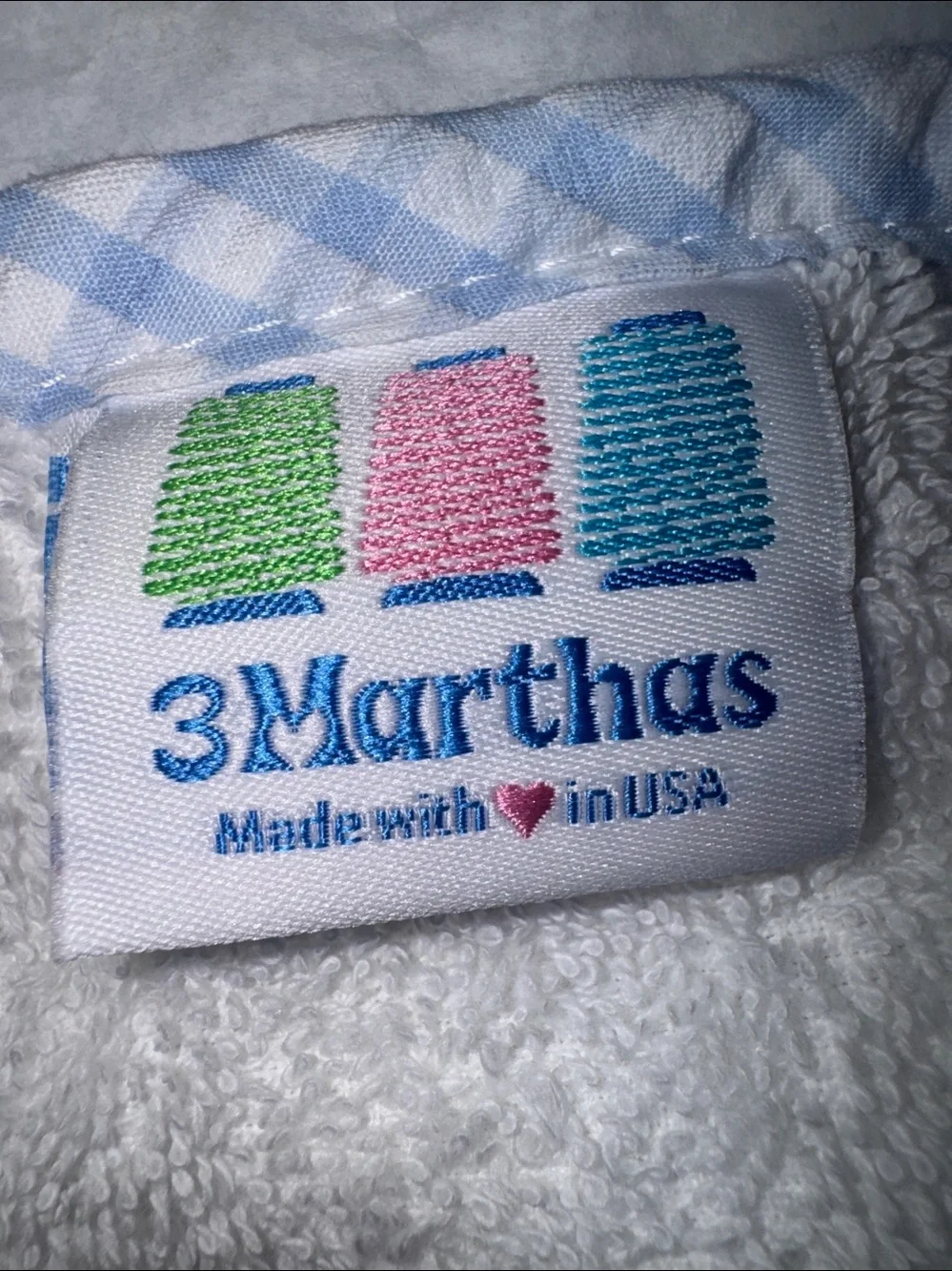 3 MARTHAS ELEPHANT APPLIQUÉ BASIC BIB